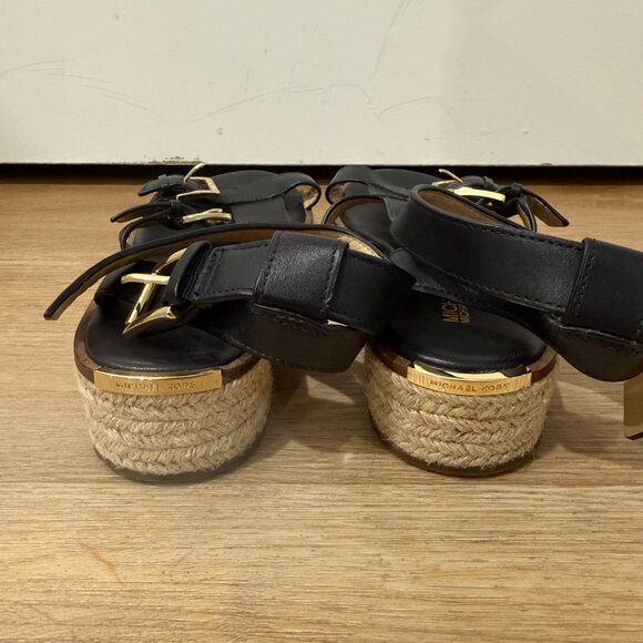 Michael Kors Black Sandals with Buckle – Women’s Size 7 - Picture 4 of 4